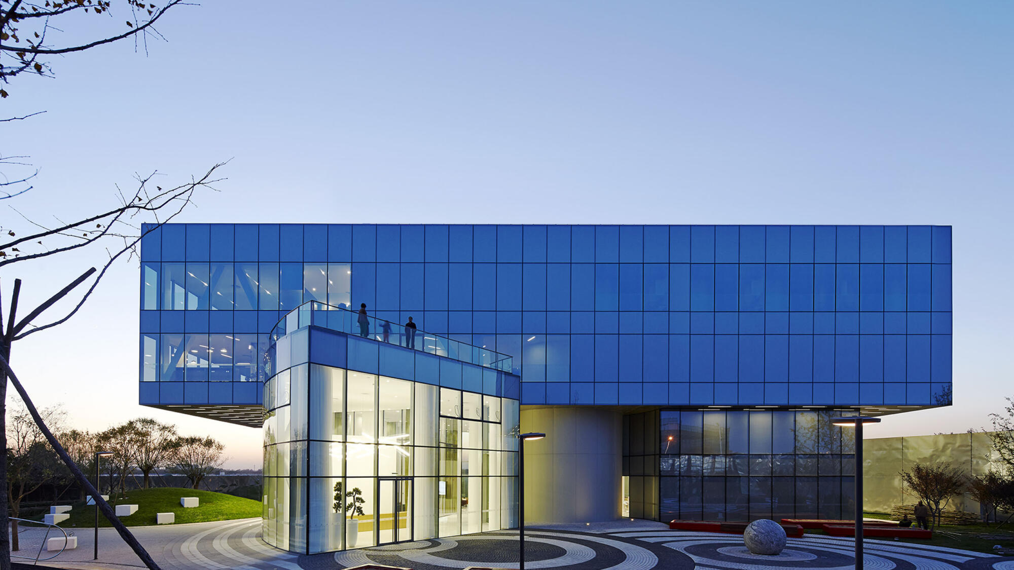 showroom architecture, sales gallery, beijing daxing, vanke, clou architects