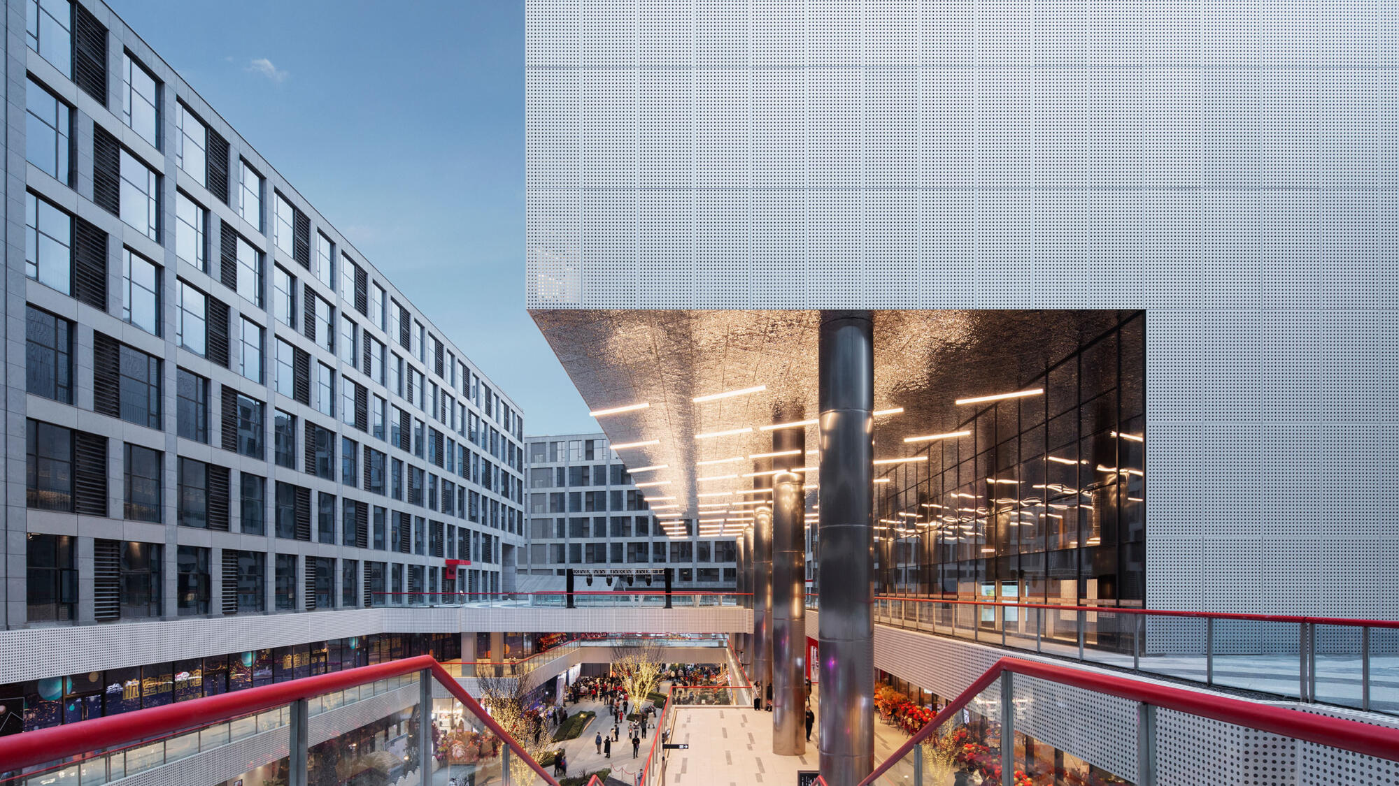 retail street, mixed use, chengdu wuhou, clou architects